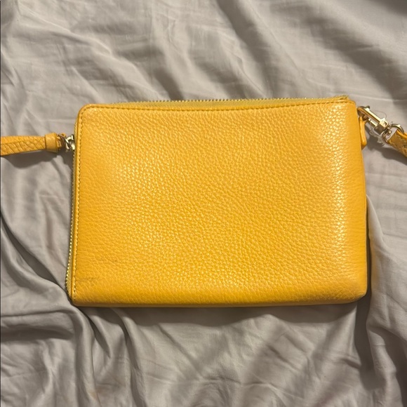 Tory Burch Vibrant Yellow Wristlet - Picture 4 of 7